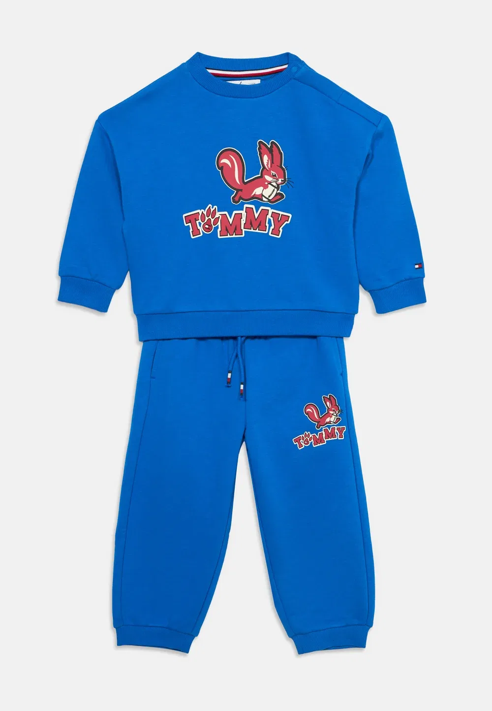 Комплект с круглым вырезом и унисекс - толстовка Tommy Hilfiger, Vibrant Blue