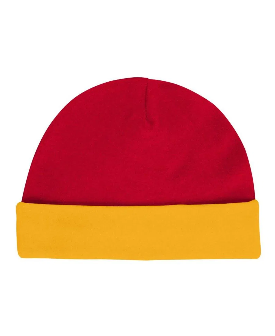 Комплект боди и слюнявчика с шапкой Kansas City Chiefs Dynamic Duo Outerstuff, Red — фото 3
