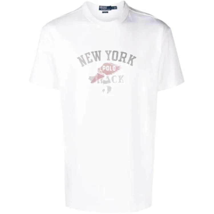 Мужская футболка с коротким рукавом SS23 White Polo Ralph Lauren