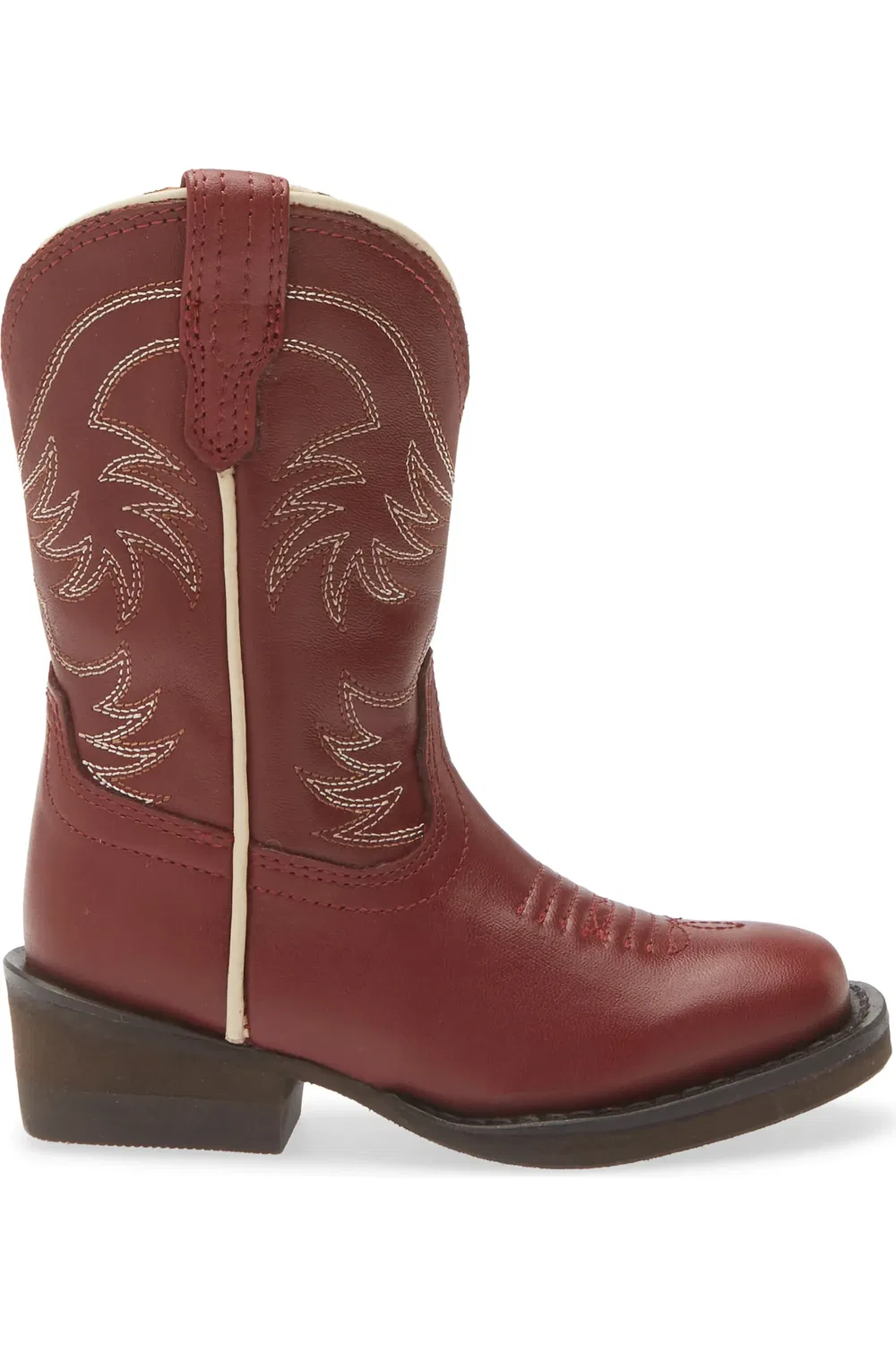 Детские ботинки ковбойские на каблуке The Annie Western Boot Tecovas, Scarlet — фото 4