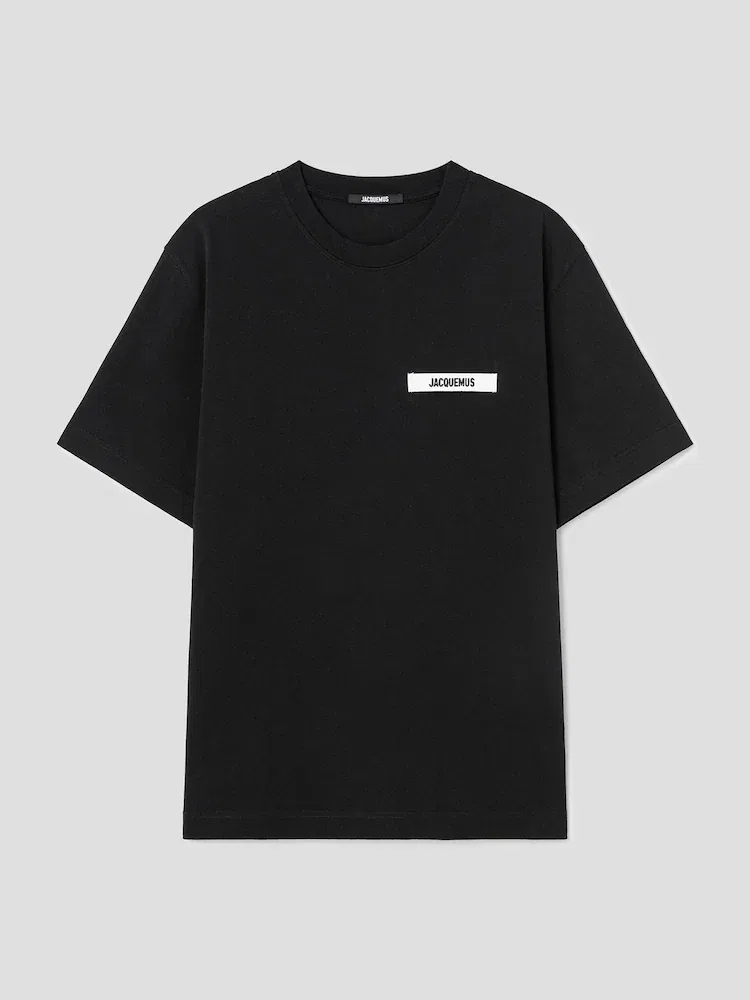 Футболка с логотипом Gros Grain JACQUEMUS, Black