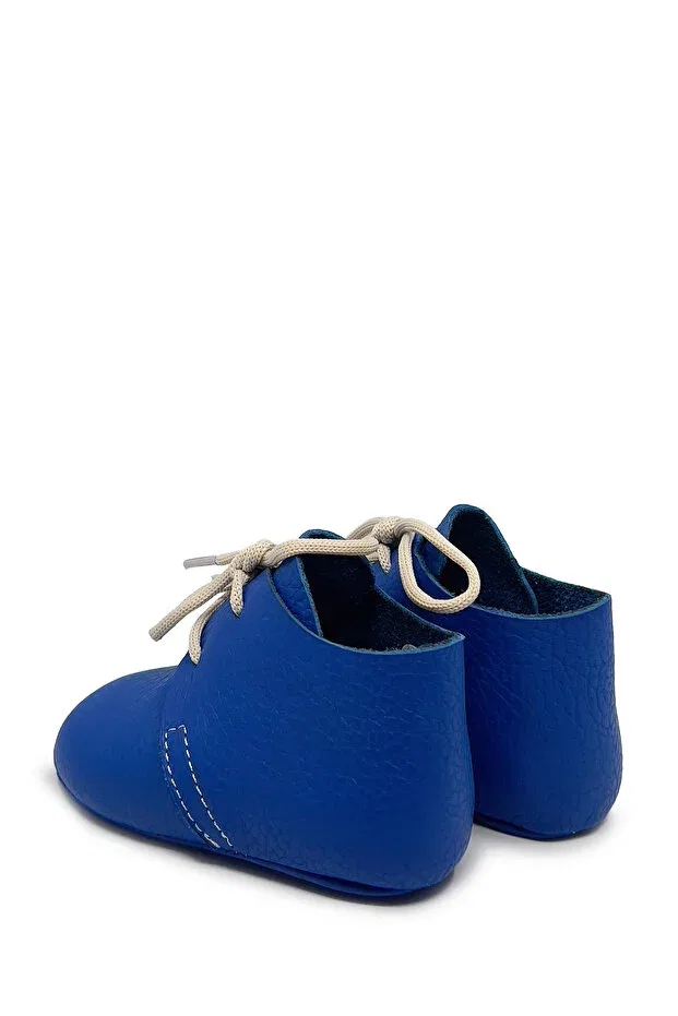 Детские мокасины для девочек из натуральной кожи Sax Blue Torun Kids, Sax Blue — фото 4