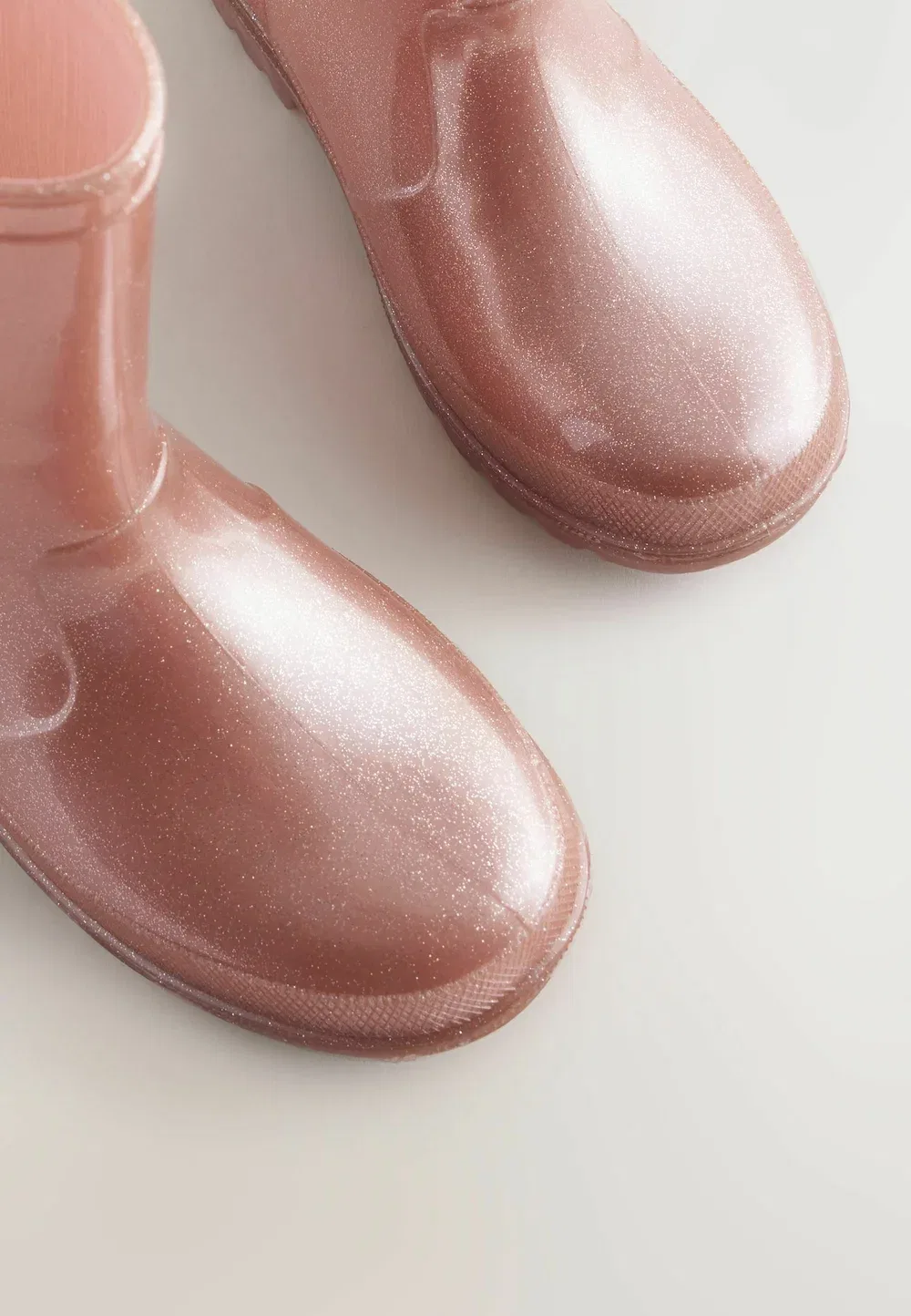 Резиновые сапоги стандартного размера Next, Rosegold Metallic — фото 4
