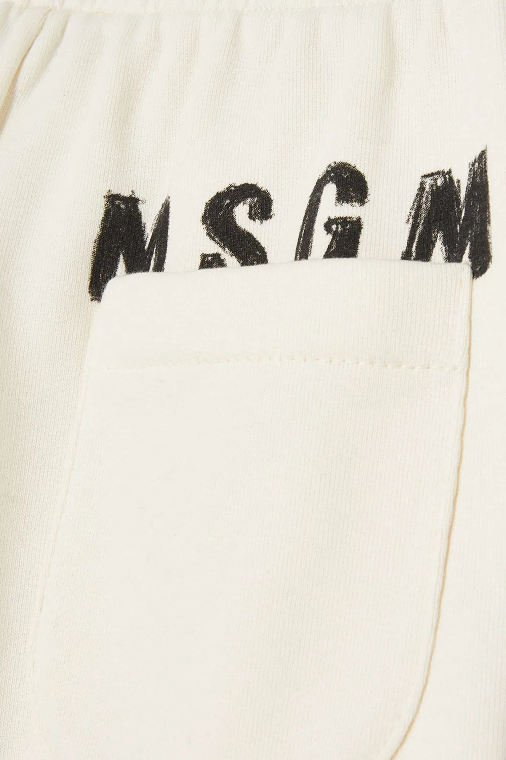 Штаны спортивные с логотипом на кулиске MSGM — фото 3