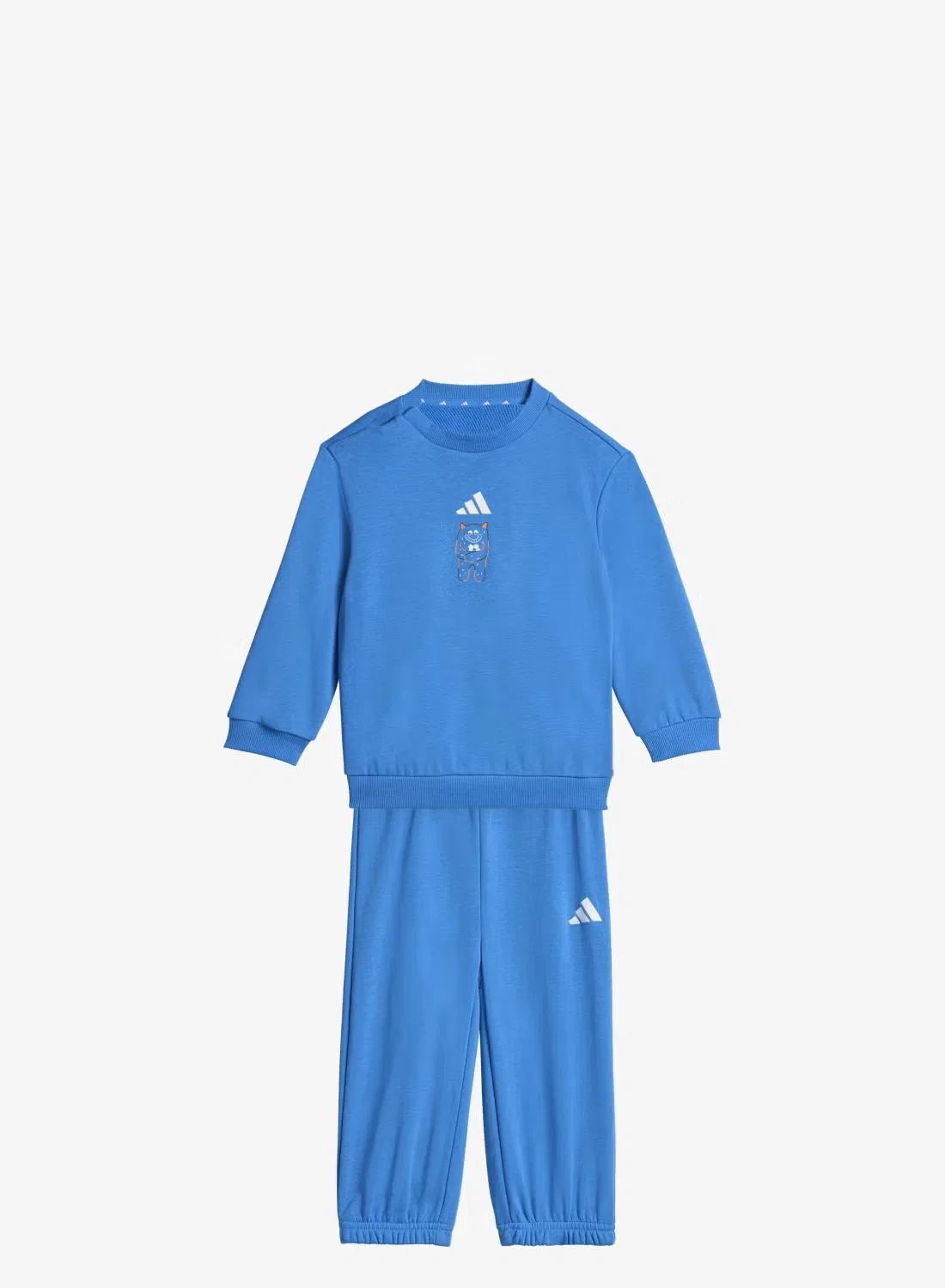 Комплект спортивный с футбольным принтом Tiro_Nster Adidas, синий — фото 2