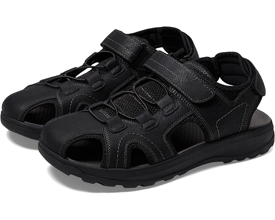 

Сандалии Huck Sport Closed Toe Fisherman Sandal Nunn Bush, черный