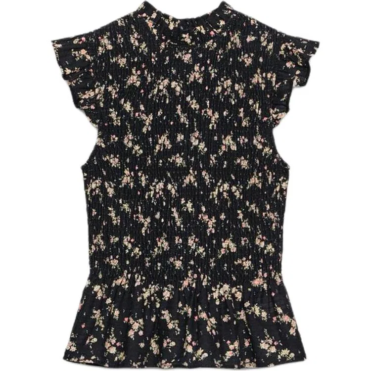 Женский топ без рукавов с принтом ZARA, Multicolor