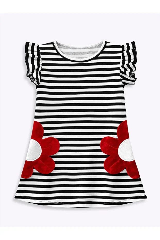 Детское платье для девочек с принтом Denokids, Multicolor — фото 4