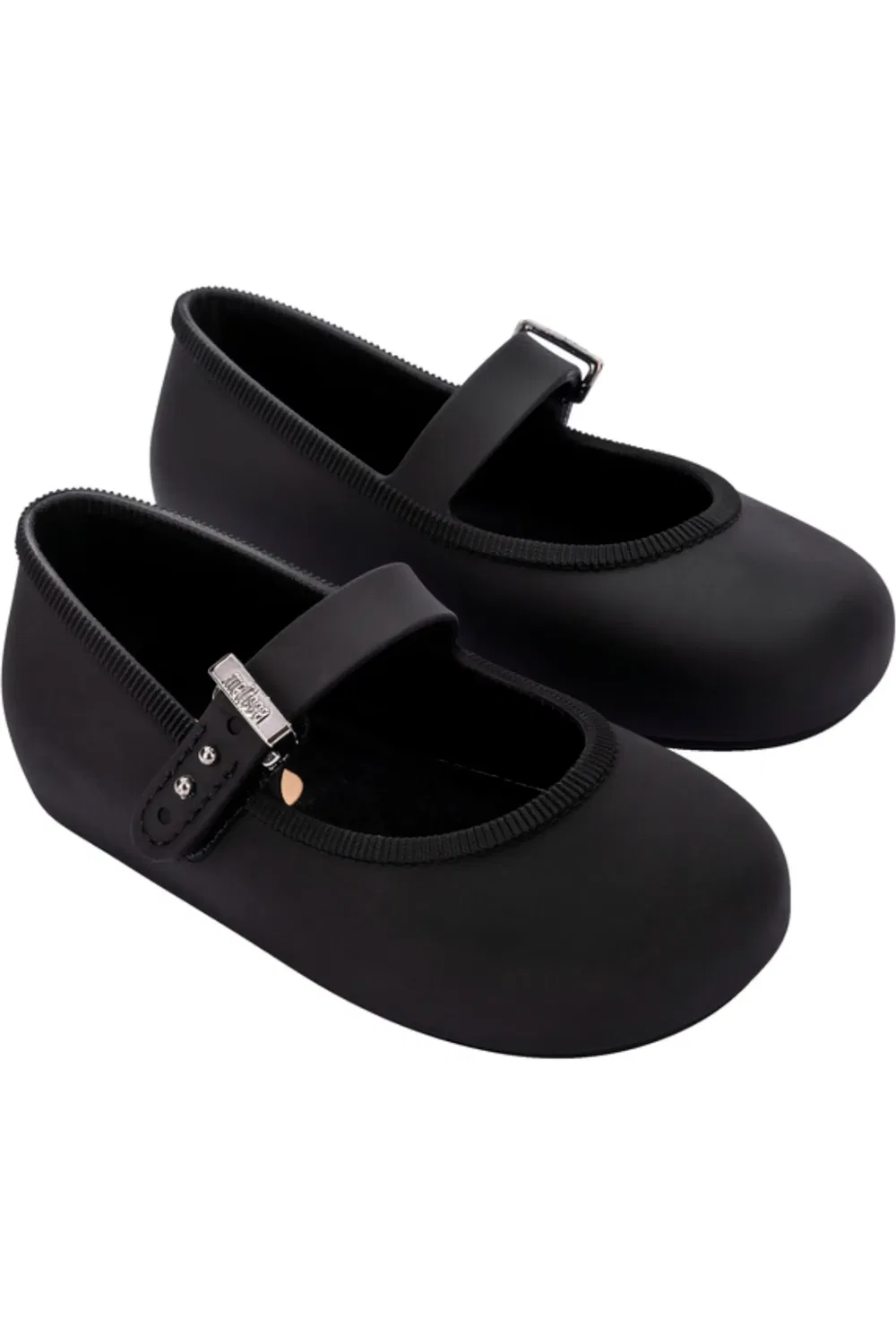 Детские туфли балетки водонепроницаемые Soft Ballerina Baby Mini Melissa, черный