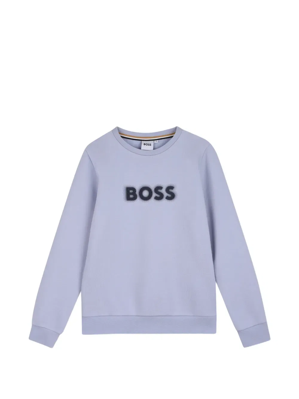 Свитшот с логотипом BOSS Kidswear, голубой