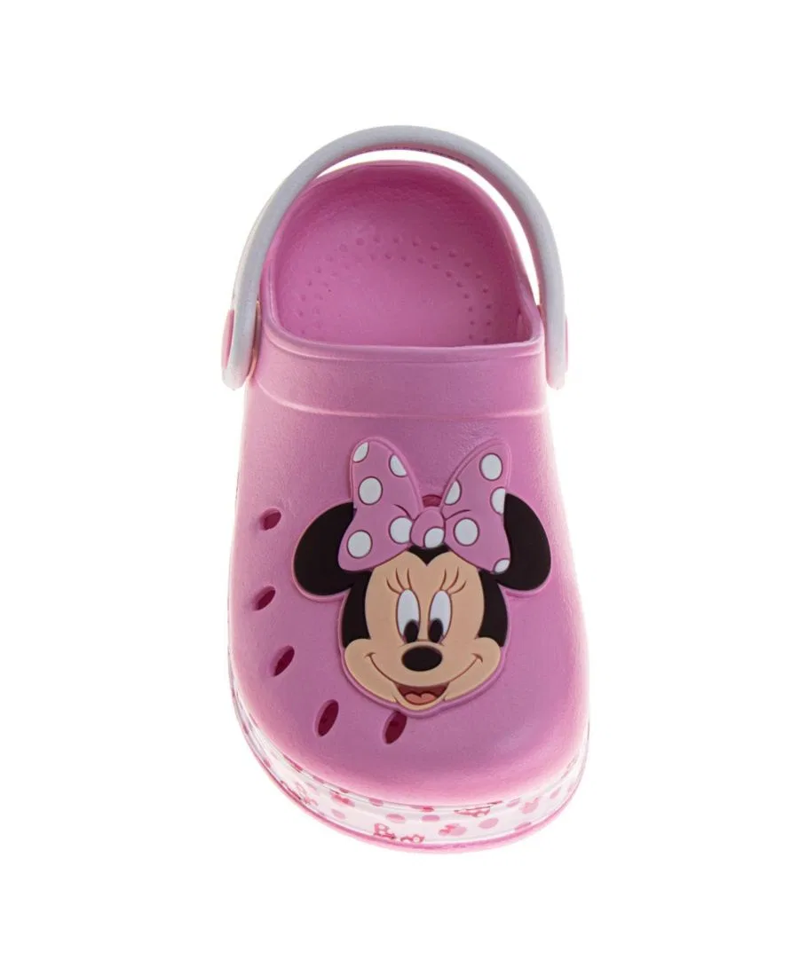 Босоножки-клоги EVA с принтом Минни Маус Disney, Pink — фото 4