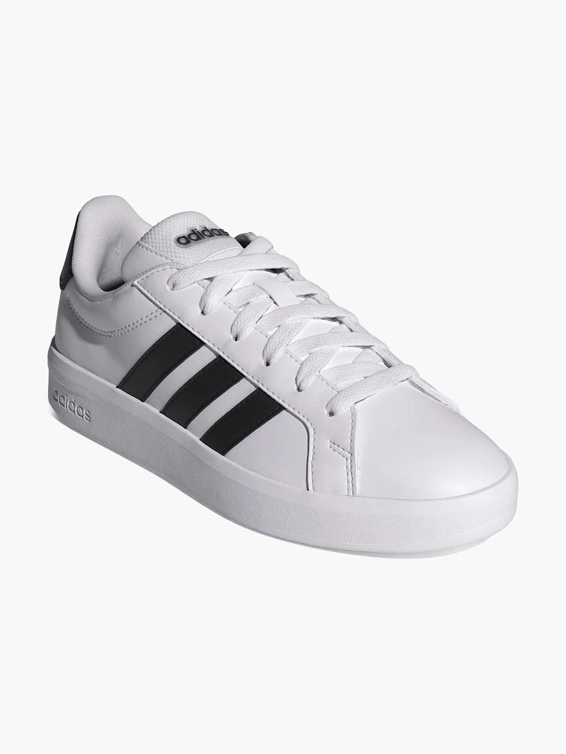 Детские кроссовки шнурованные Adidas, белый — фото 2