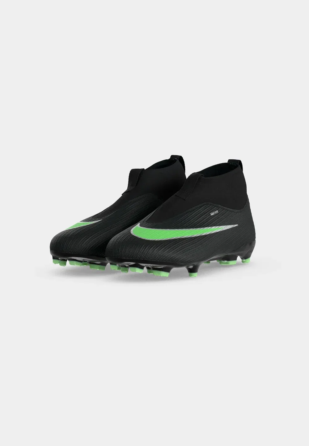 Футбольные бутсы Mercurial Superfly 11 Academy FG/MG унисекс для искусственной травы Nike Performance, Black/Illusion Green — фото 3