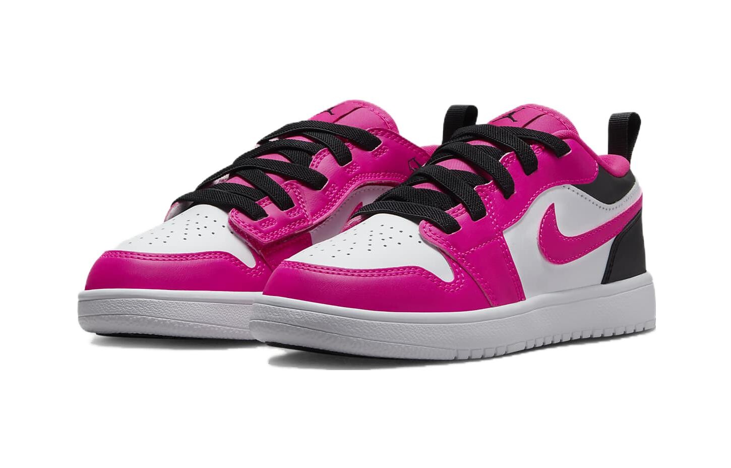 Jordan Air Jordan 1 Детские баскетбольные кроссовки BP, Розовый/Черный — фото 3