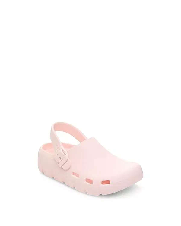 Детские сабо для девочек с регулируемым ремешком Birki Flow Birkenstock, Light Rose