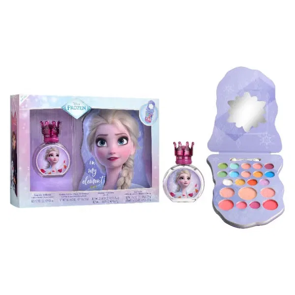 Комплект детский с парфюмерной водой и палеткой теней Frozen Estuche