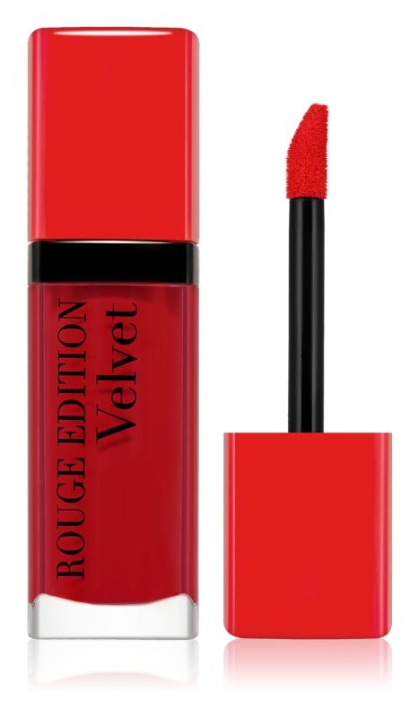 

Жидкая помада с матовым финишем Bourjois Rouge Edition Velvet, оттенок 15 Red-volution 7.7 мл