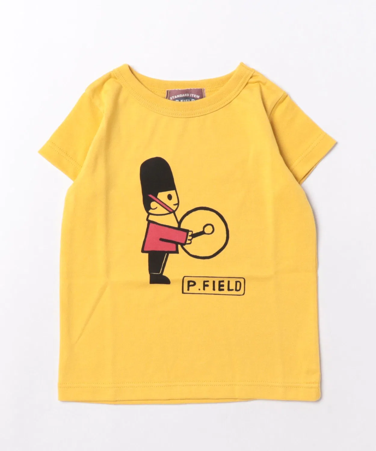 Детская футболка с принтом P.FIELD, Yellow