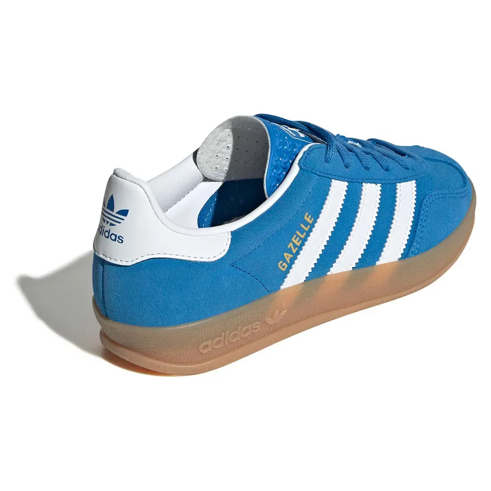Кроссовки Gazelle Indoor Adidas Originals, синий — фото 4