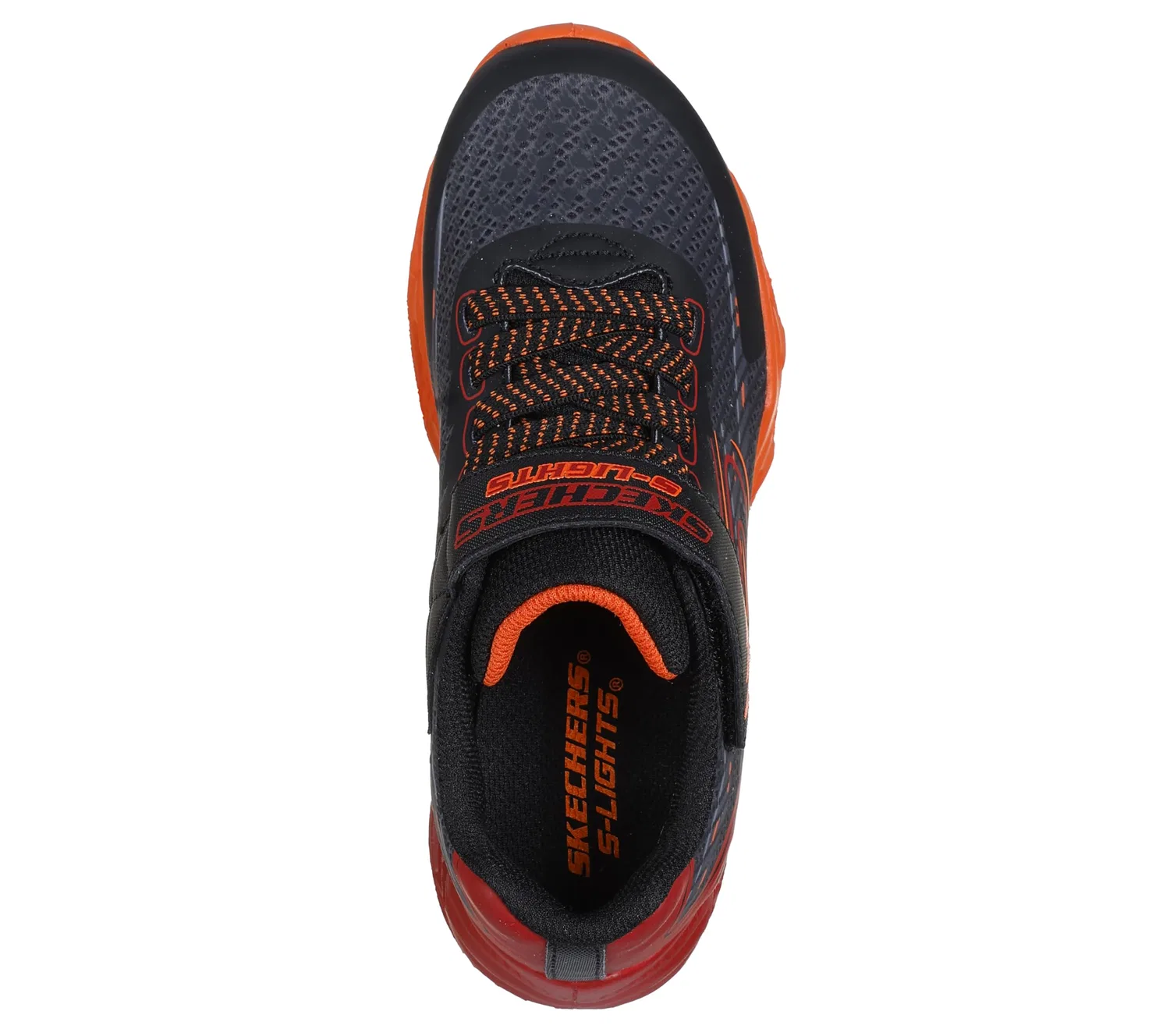 Детские кроссовки для мальчиков Skechers, Black Red — фото 3