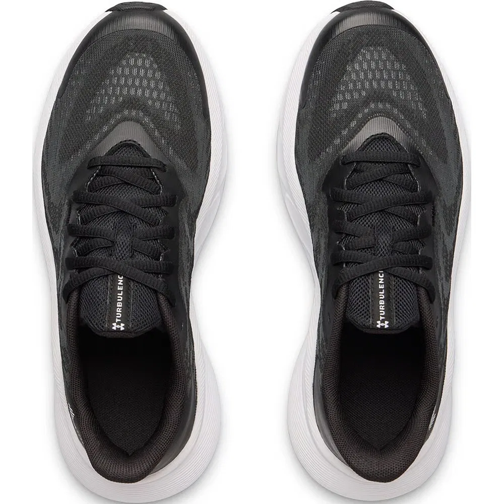 Детские кроссовки Charged+ Turbulence 3 для малышей Under Armour, Black/Black/White — фото 3