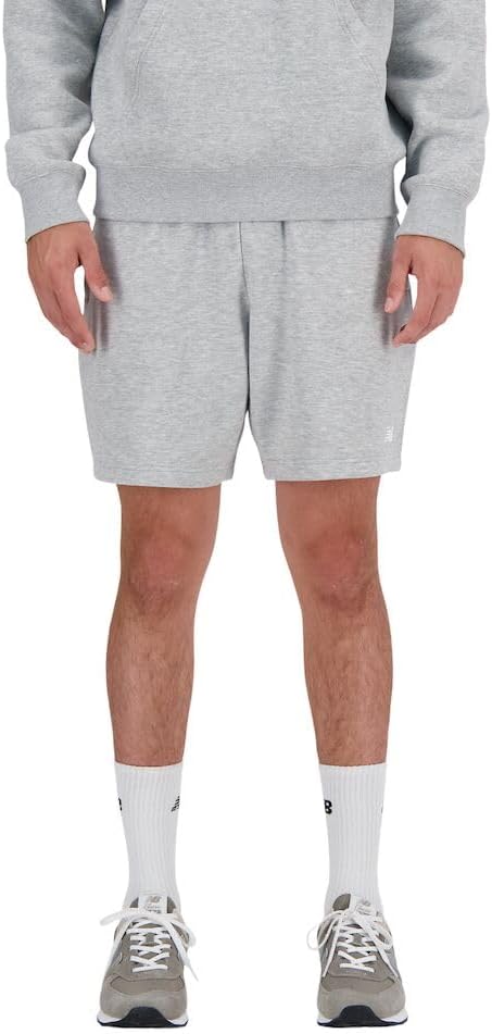 

Мужские спортивные шорты New Balance French Terry Essentials 7 дюймов, Athletic Grey