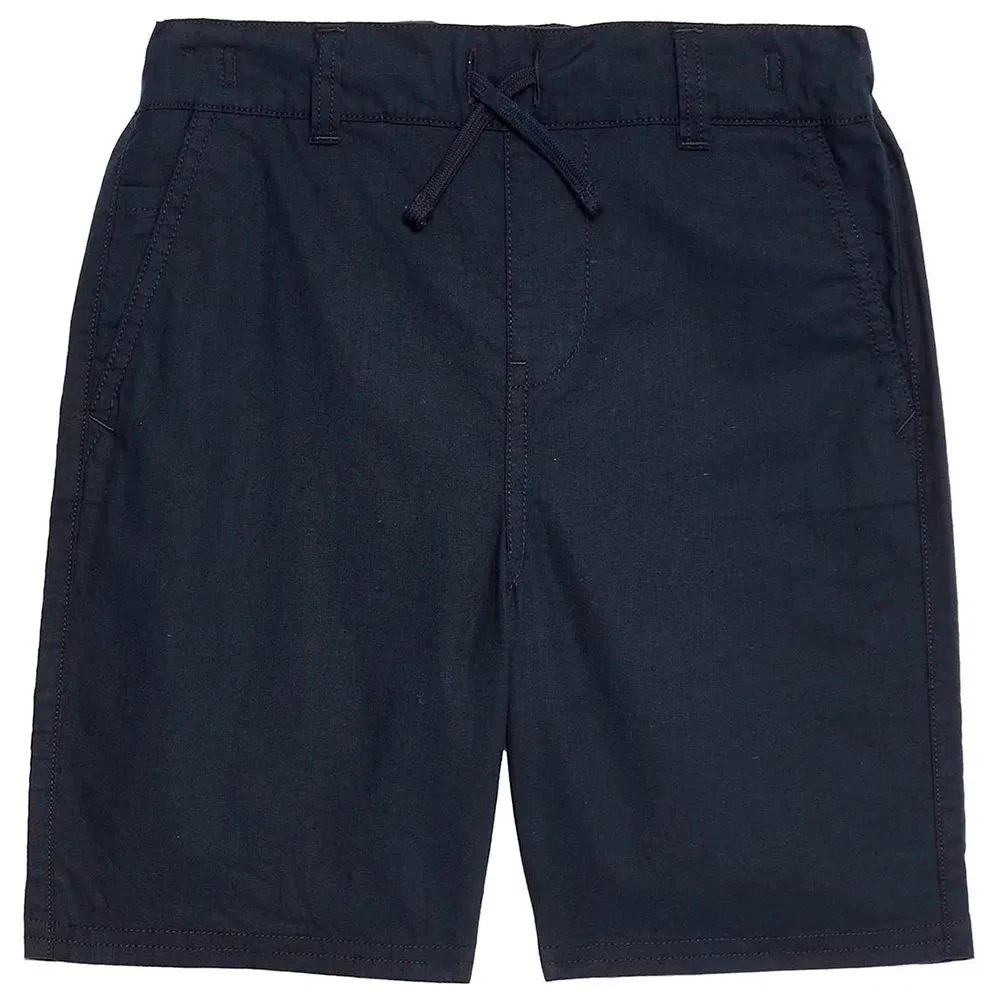 Шорты льняные Lyle & Scott, синий