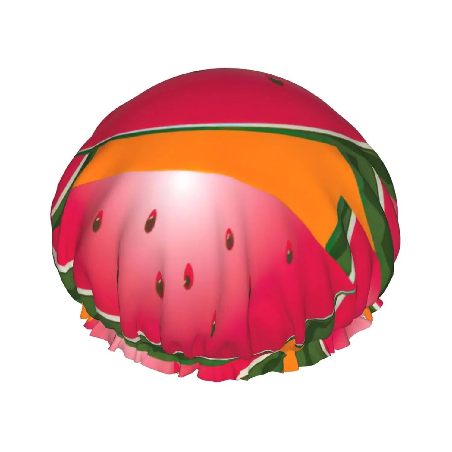 Шапочка для душа с принтом, WURTON, Один размер, Ripe Watermelon Slice
