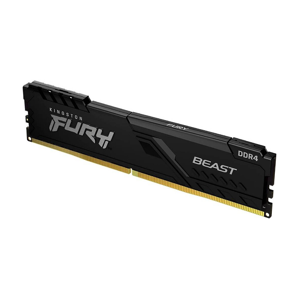 

Оперативная память Kingston Fury Beast, 8 Гб DDR4 (1x8 Гб), 3200 МГц, CL16, KF432C16BB/8, черный