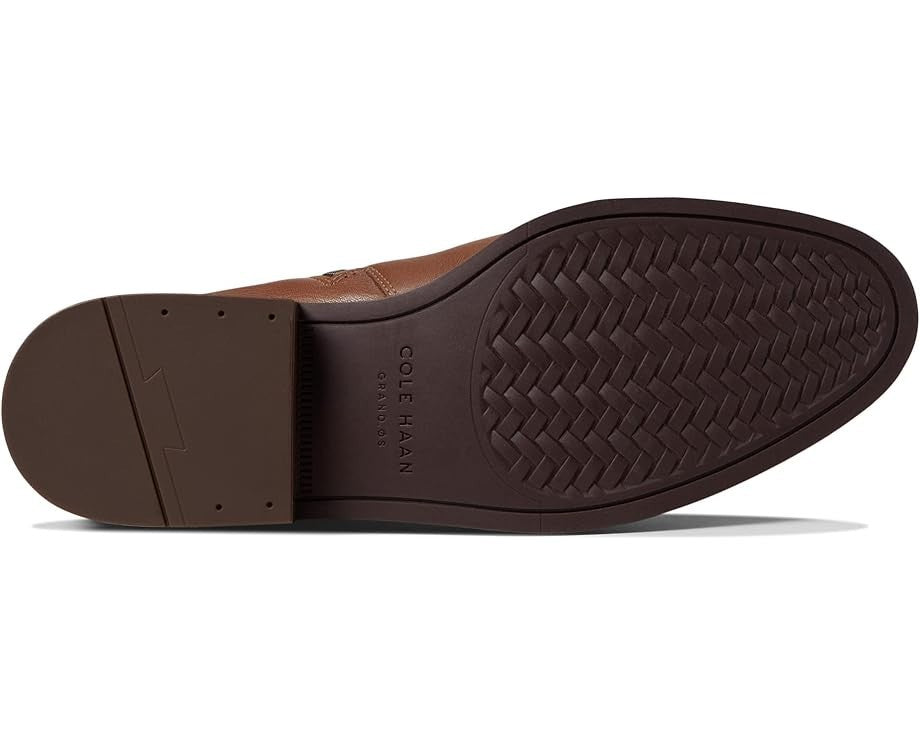 Кожаные женские челси ботильоны Cole Haan River W26414 бежевые — фото 4