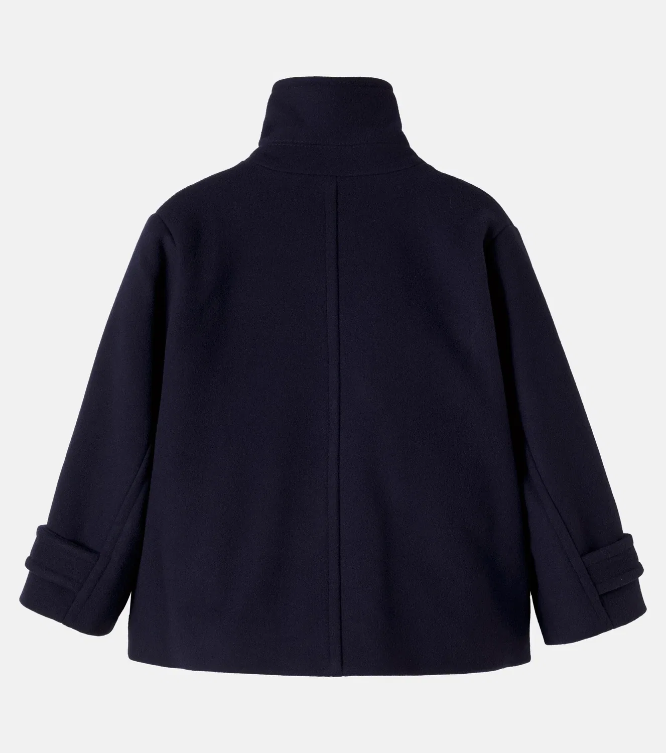 Легкая куртка из шерсти и кашемира Chloé Kids, синий — фото 3