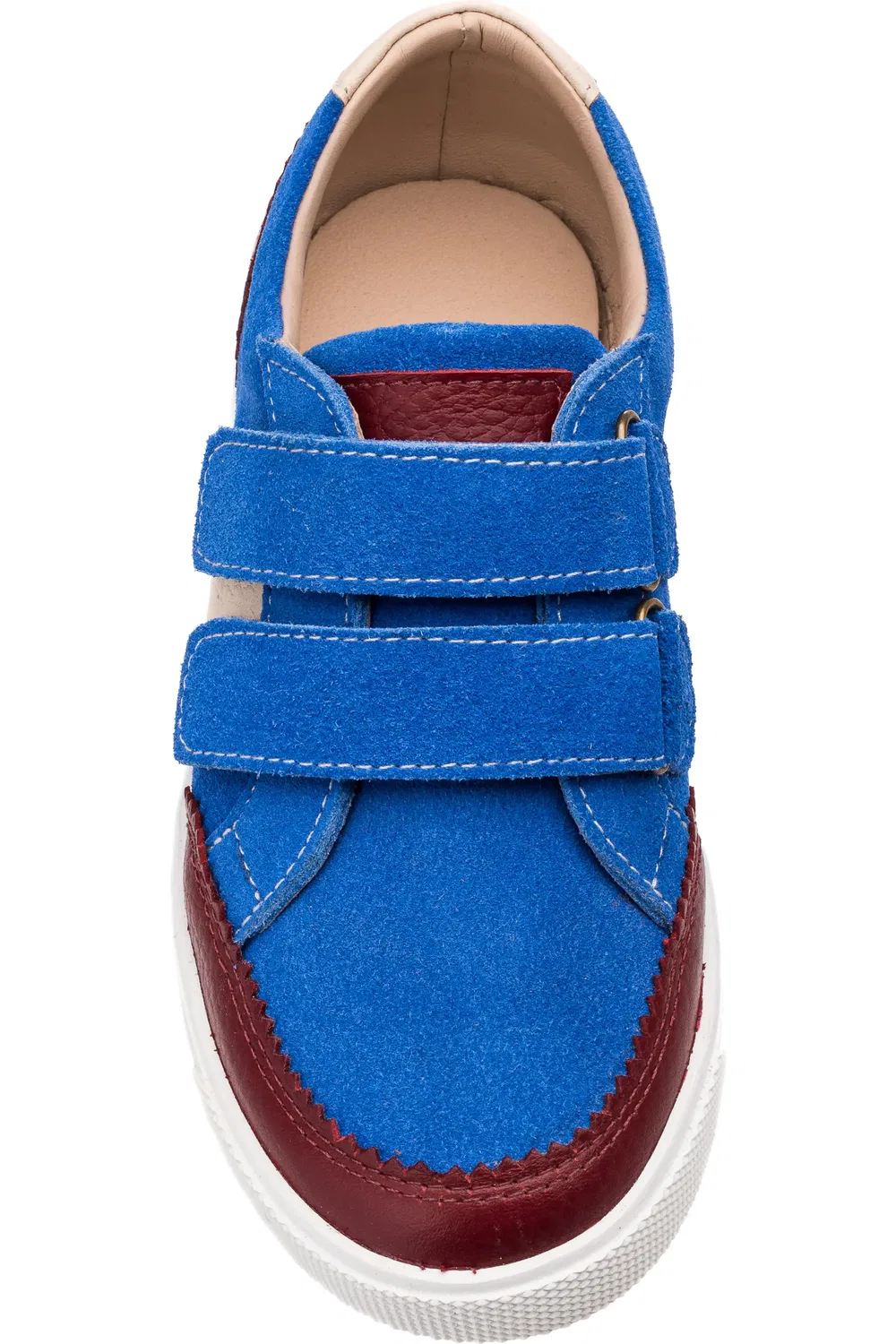 Кроссовки детские на липучке Marti Elephantito, Denim Blue — фото 3