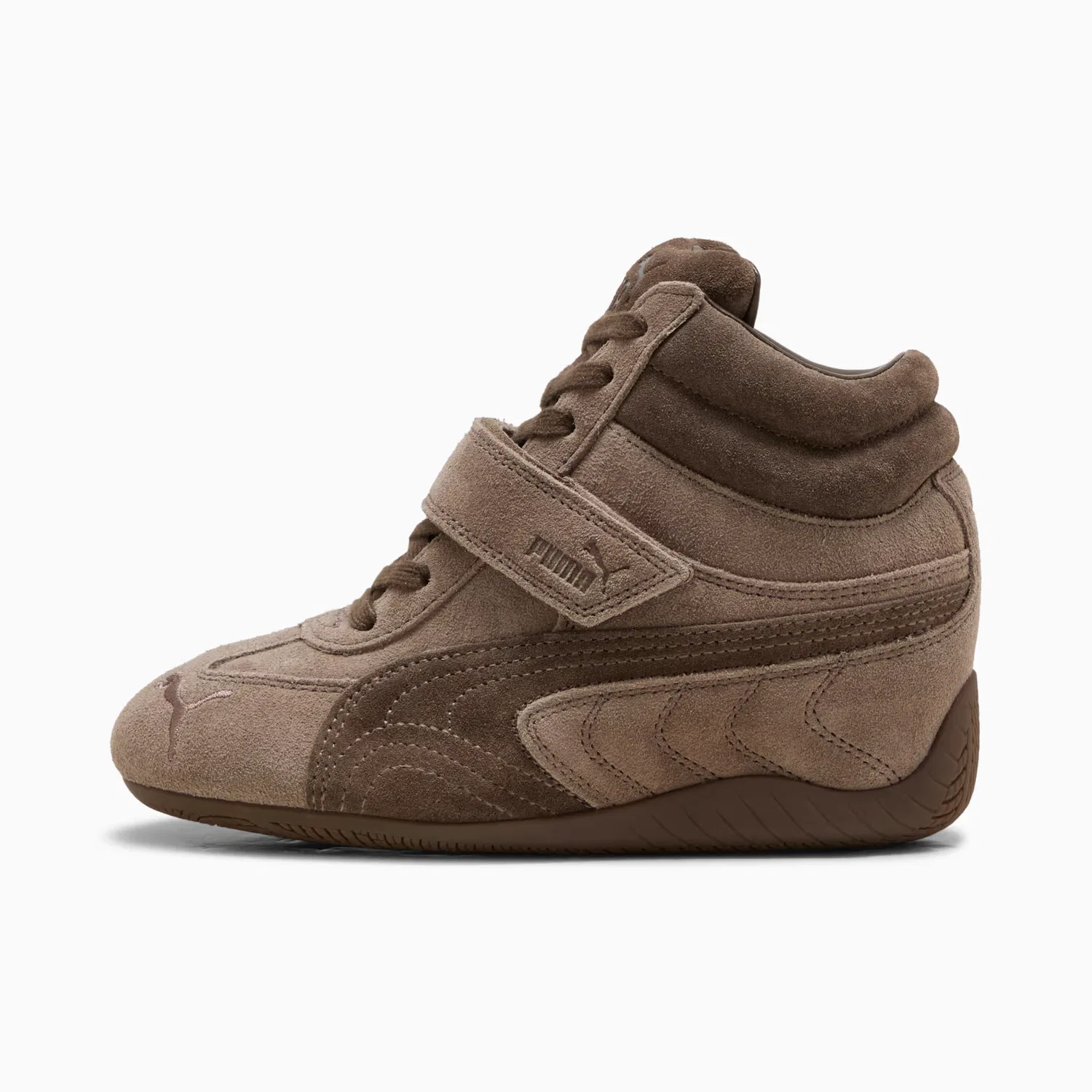 Кроссовки для детей постарше Speedcat Wedge Puma, Totally Taupe-Chocolate