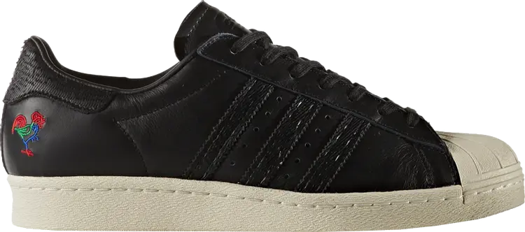 

Лимитированные кроссовки Adidas Superstar CNY 'Year of the Rooster', черный