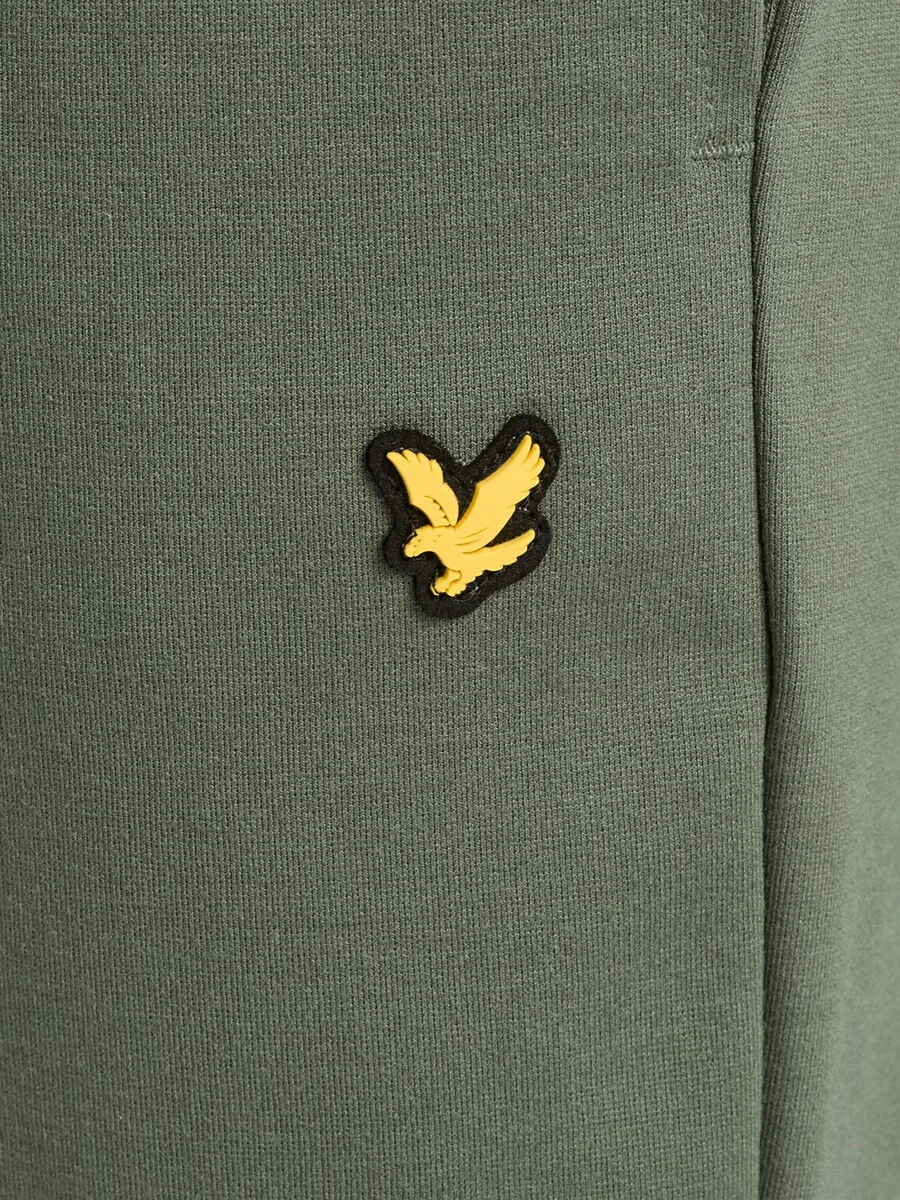 Брюки Lyle & Scott Regular зеленого цвета — фото 4