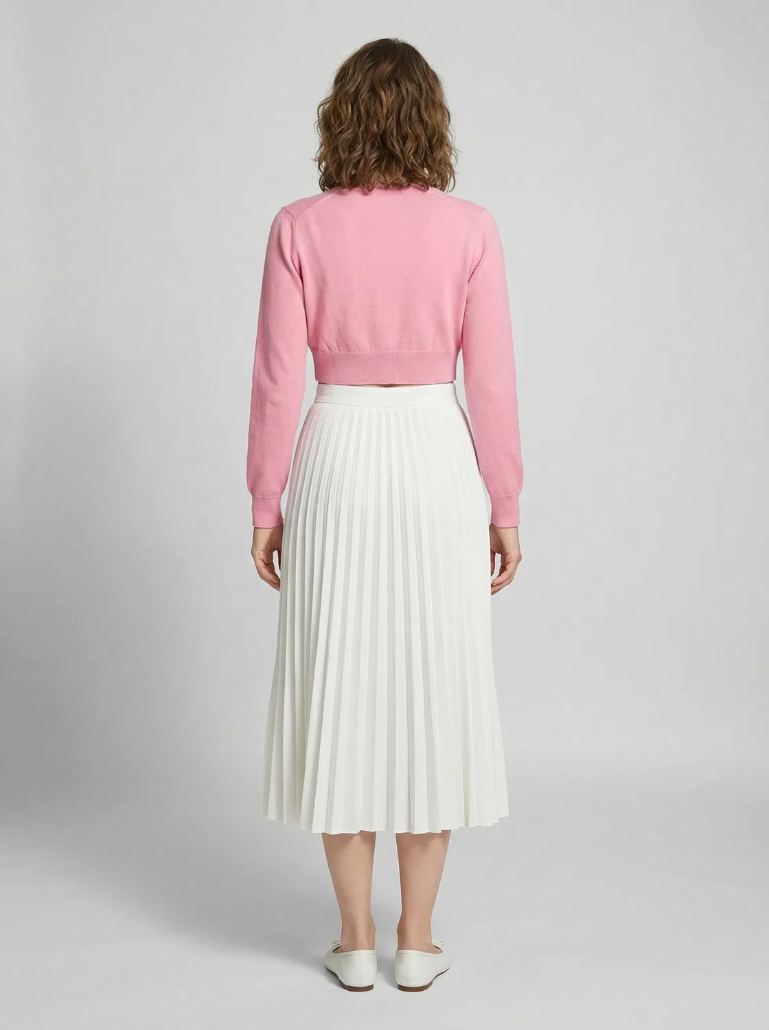 Женский кардиган из шелка Pink Silk Cardigan Dolce & Gabbana, Pink — фото 2