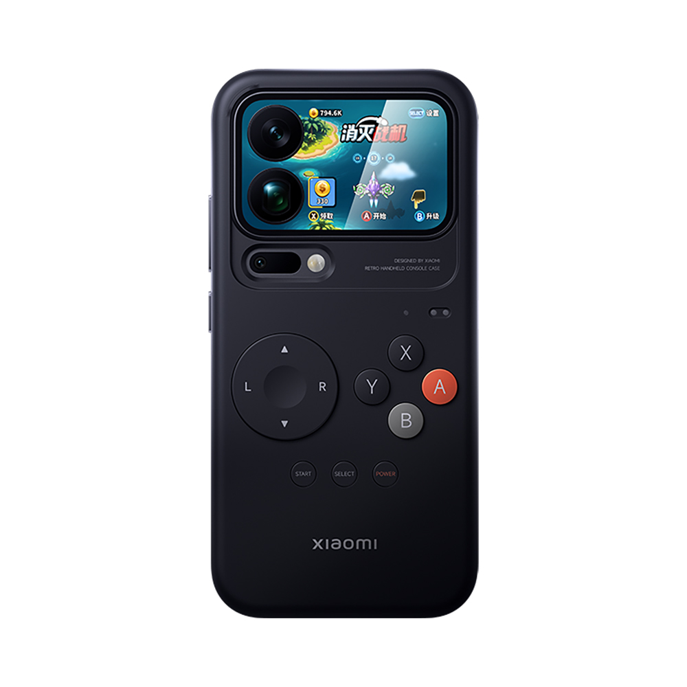 

Чехол Xiaomi Retro Handheld Gamer Case для Xiaomi 17 Pro Max, Черный, Чехол Xiaomi Retro Handheld Gamer Case для Xiaomi 17 Pro Max