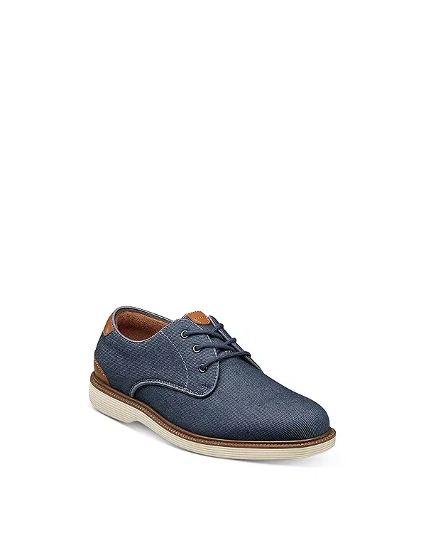 Детские классические туфли для мальчиков с шнуровкой Highland Jr. Florsheim Kids, темно-синий