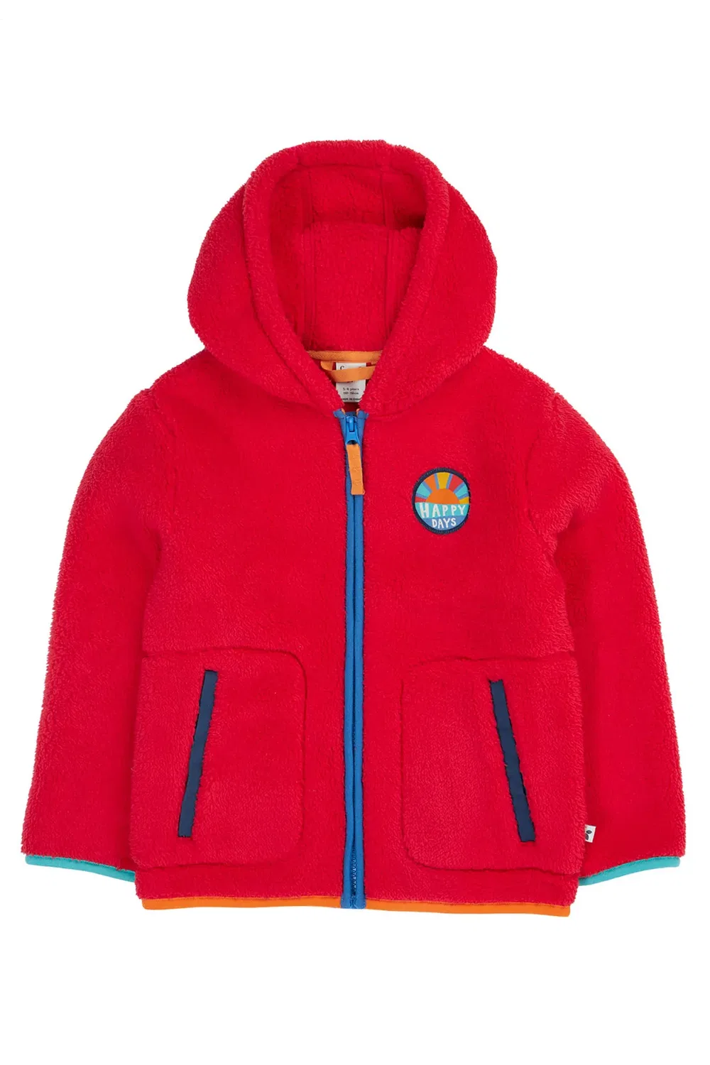 Детский флисовый жакет Glen Frugi, Red