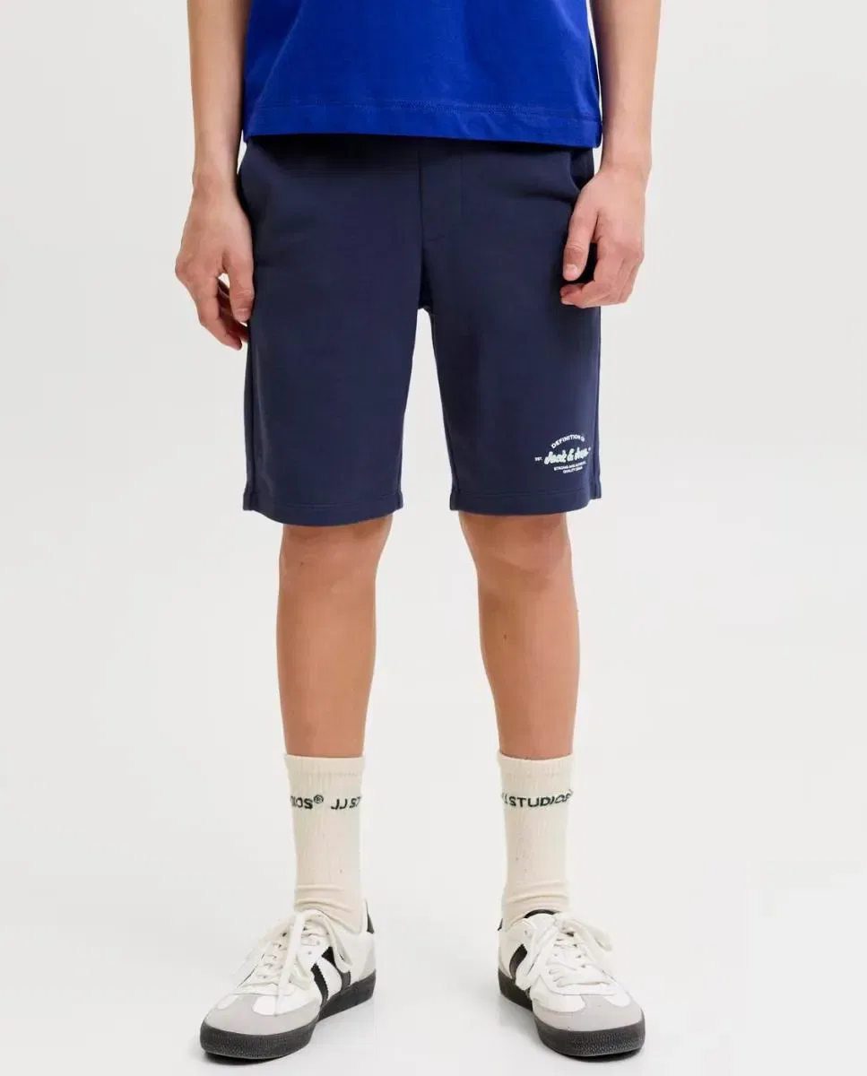 Детские шорты-бермуды для мальчиков с логотипом Jack & Jones, Azul Marino — фото 2