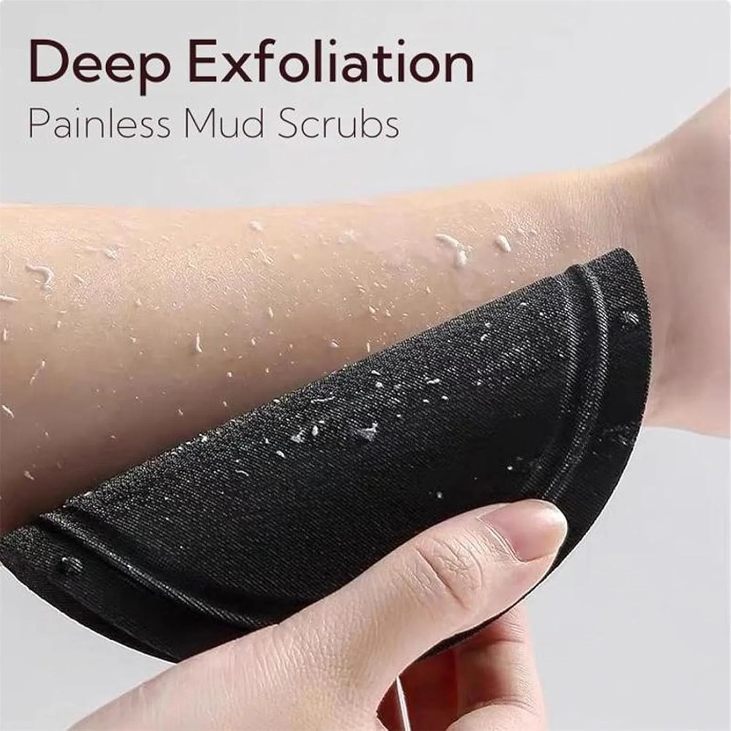Скребок для тела Exfoliating Body Scrubber, Generisch, 4 шт, Black — фото 3