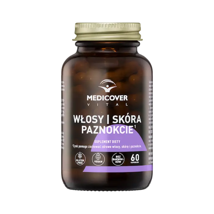 

Medicover Vital Włosy, Skóra, Paznokcie биологически активная добавка, 60 капсул/1 упаковка