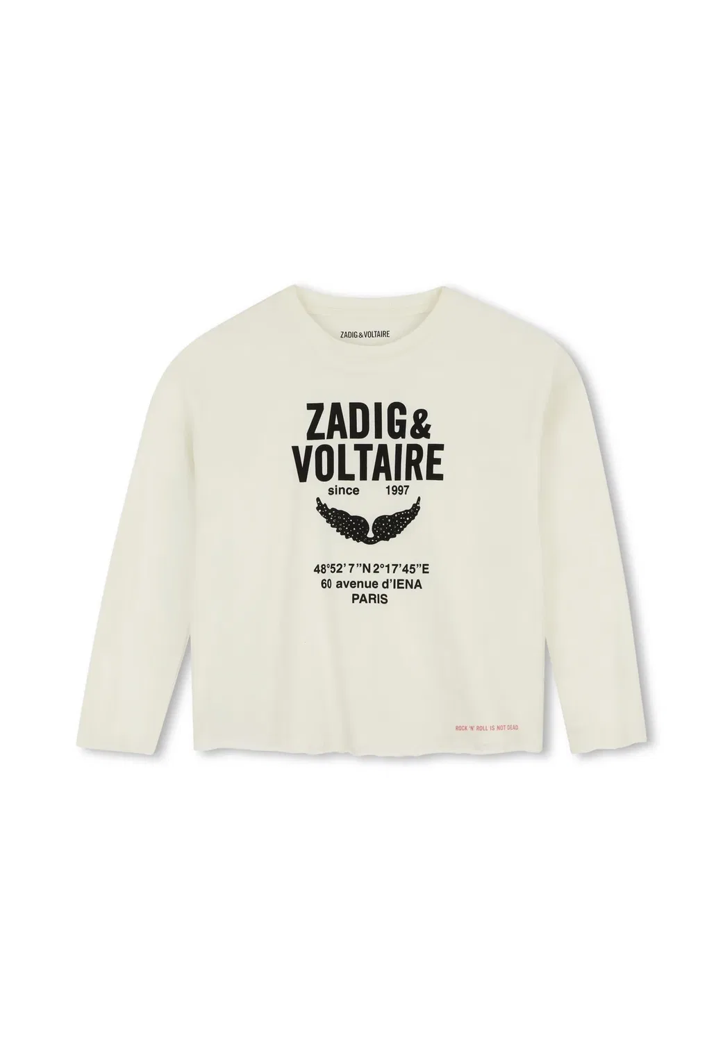 Футболка с длинным рукавом - топ с длинным рукавом Zadig & Voltaire, Milk