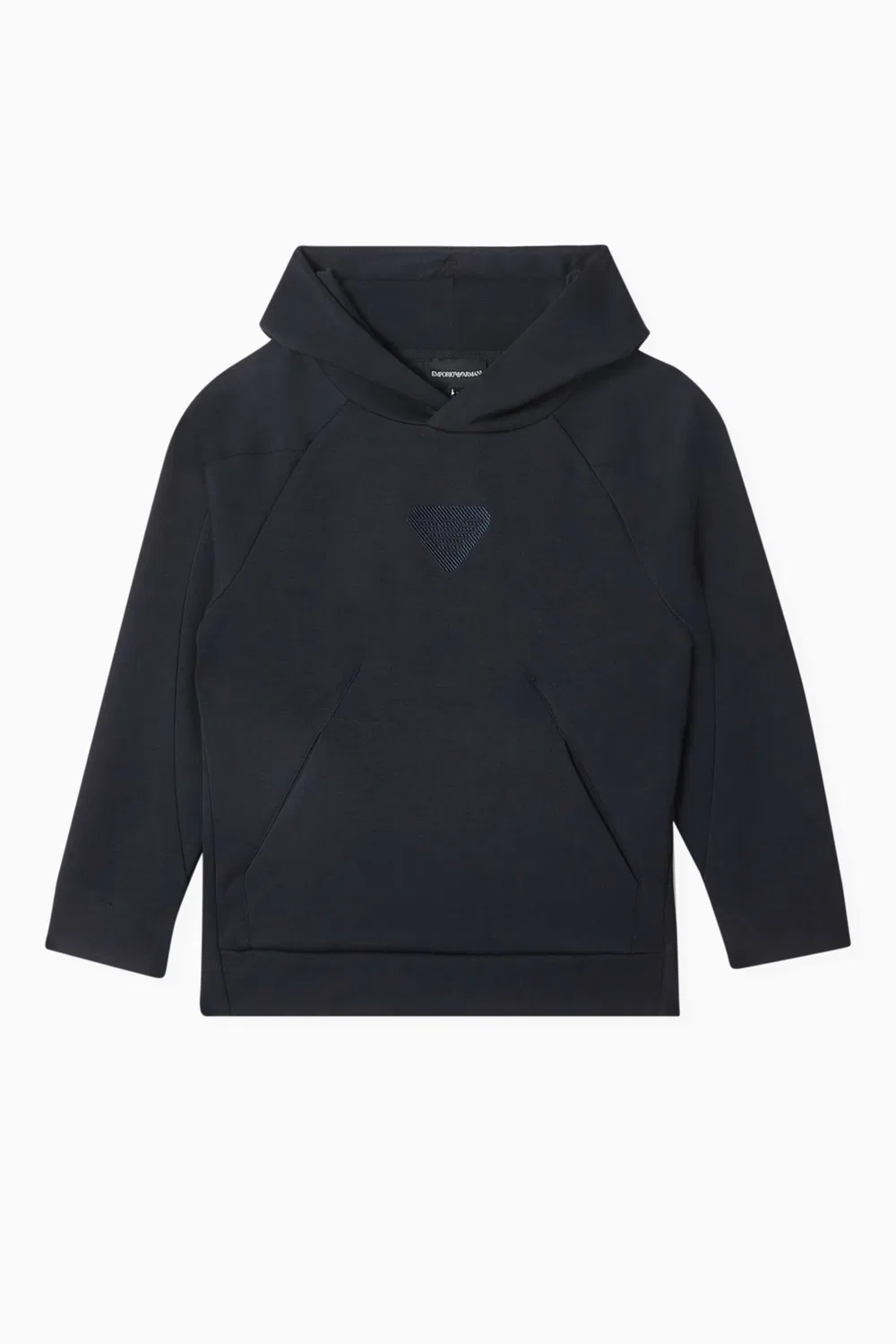 Худи с принтом Macro Eagle Logo Emporio Armani