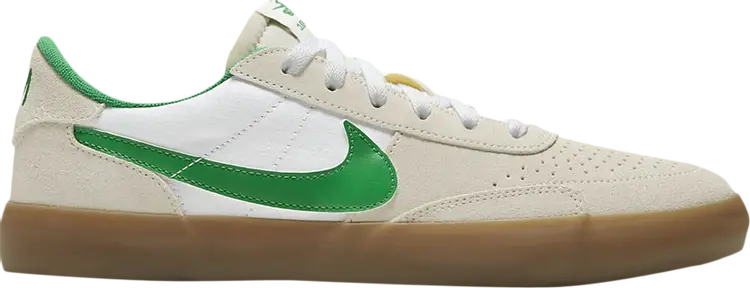 

Кроссовки Nike Heritage Vulc SB 'Lucky Green Gum', белый, Белый;серый, Кроссовки Nike Heritage Vulc SB 'Lucky Green Gum', белый