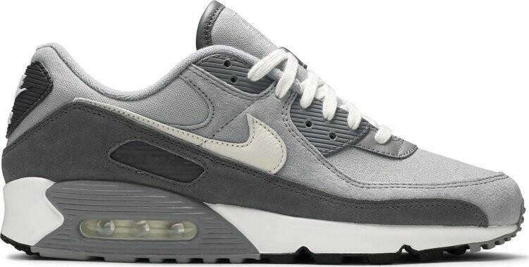 

Кроссовки Nike Air Max 90 Premium 'Light Smoke Grey', серый