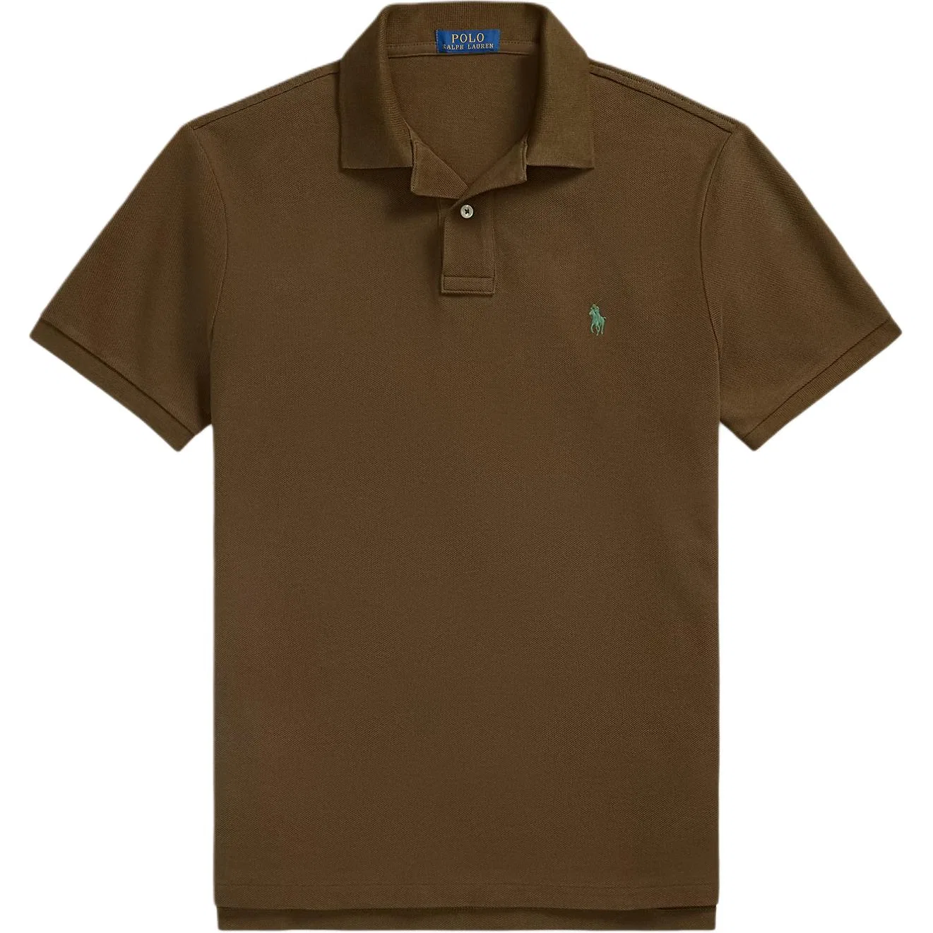 Мужское поло Custom Slim Fit Polo Ralph Lauren, Brown
