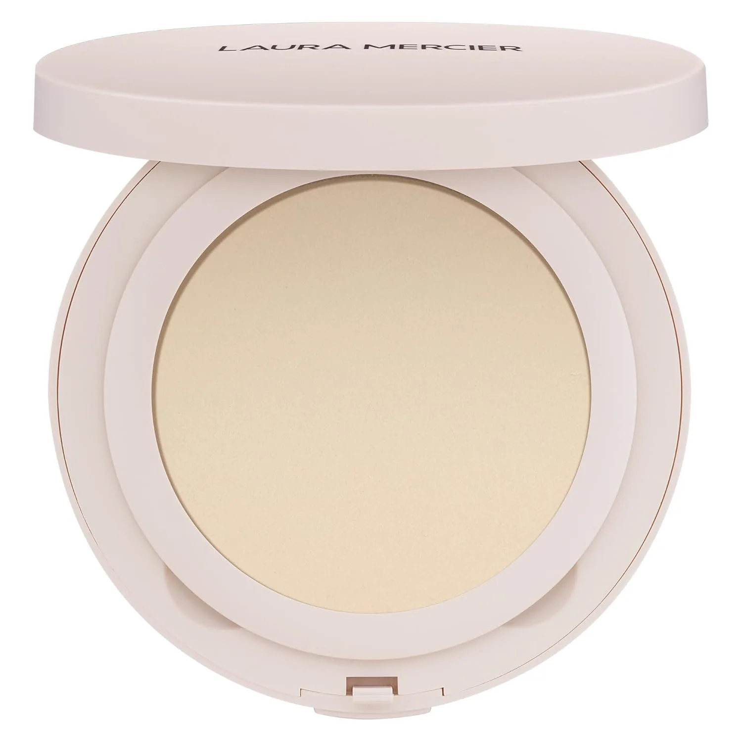 Laura Mercier Ultra-Blur Talc-Free Waterproof Translucent Pressed Setting Powder, 16-часовая стойкость и контроль блеска, с гиалуроновой кислотой для 24-часового увлажнения, натуральный финиш, с пуховкой, Translucent