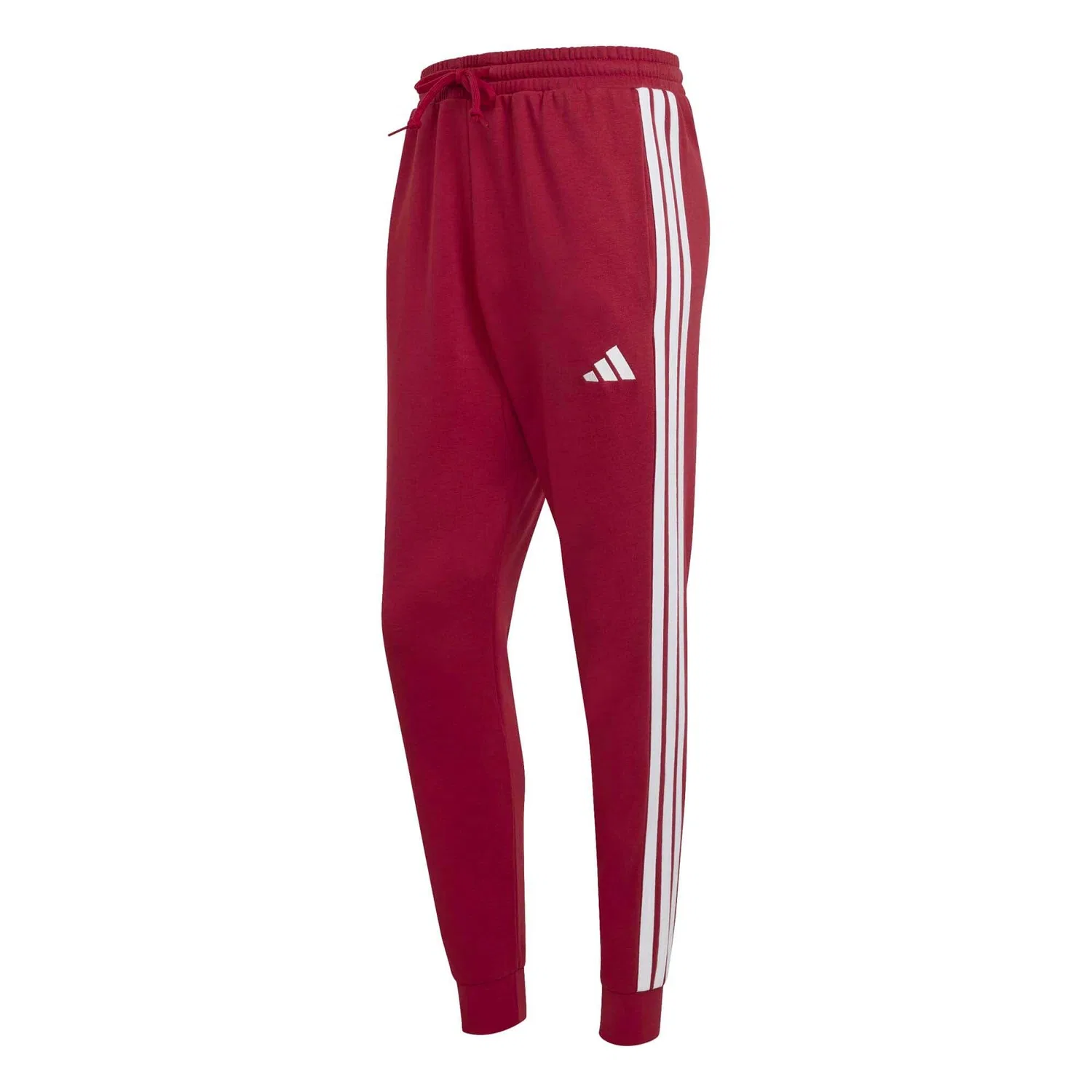 Мужские спортивные штаны с зауженным кроем Adidas 3S Ft Tc Pt, Red