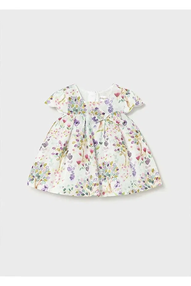 Детское платье для девочек с принтом Summer baby girl newborn printed dress Mayoral, Lilac